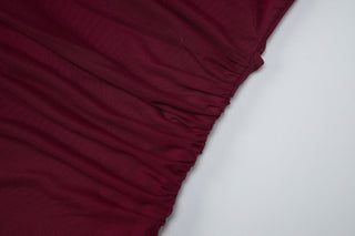 Halter cowl neck self tie water drop applique mini dress  | Festival Outfits Women