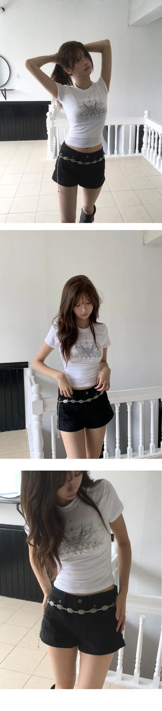 ott deep black shorts