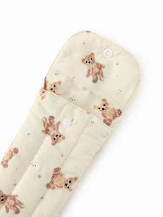 BEAR & FLORAL GLASSES POUCH