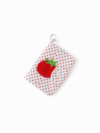 TOMATO POLKA DOT STORAGE BAG