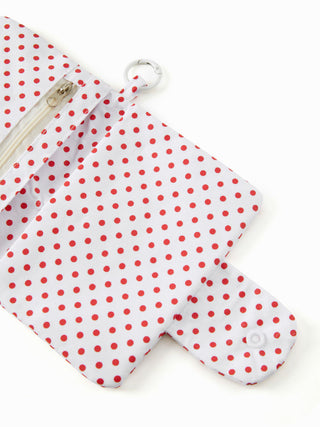TOMATO POLKA DOT STORAGE BAG
