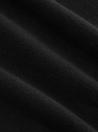 Knit Round Neck Button Front Top
