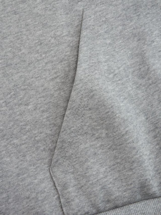 Cotton-blend Terry Slogan Oversized Hoodie
