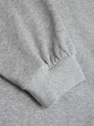 Cotton-blend Terry Slogan Oversized Hoodie