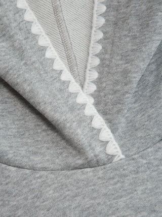 Cotton-blend Terry Slogan Oversized Hoodie