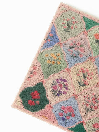 FLORAL DOOR MAT