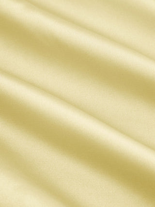 Satin Halter Neck Twist Knotted A-line Maxi Dress