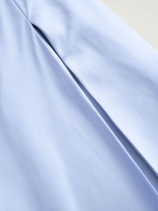Satin Halter Neck Wrap High Rise Mermaid Maxi Dress