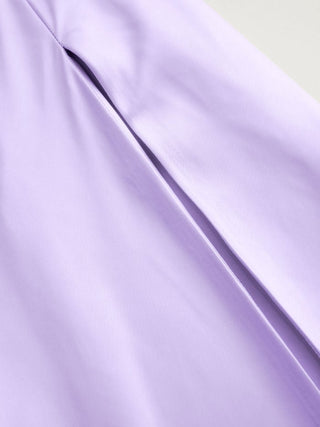 Satin Halter Neck Wrap High Rise Mermaid Maxi Dress
