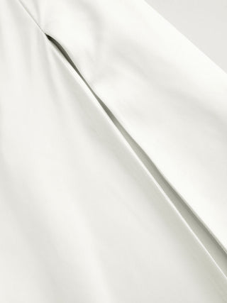 Satin Halter Neck Wrap High Rise Mermaid Maxi Dress