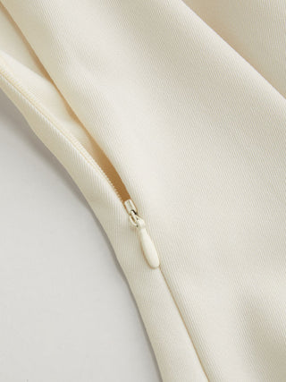 V-Neck Ruched Ruffled Tie Front Blouse