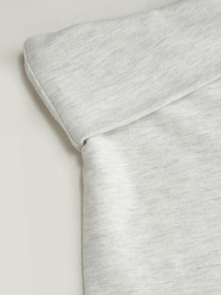 High Stretch Cotton-blend Fold Over Low Rise Straight Leg Trousers