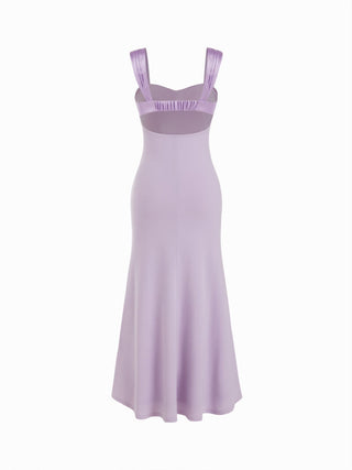 Sweetheart High Rise Bowknot Maxi Mermaid dresses