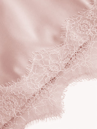 Low Rise Lace Trim A-line Mini Skirt