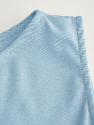 High Stretch Boat Neck Lace Panel Crop Top