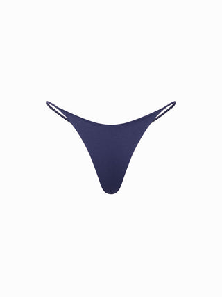 Cotton-Blend Low Rise Thong