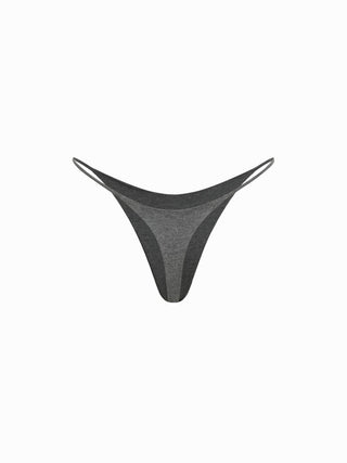 Cotton-Blend Low Rise Thong