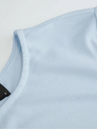 Mid Sleeve Ruched Tee