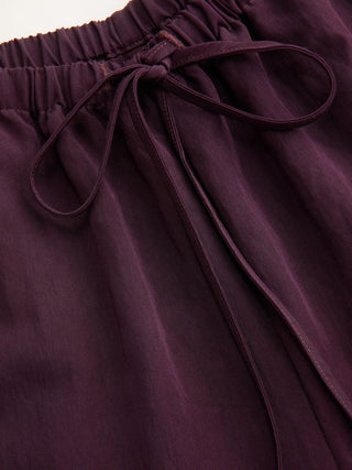 Square Neck Oversized Cami Top & Mid Rise Wide Leg Trousers Set