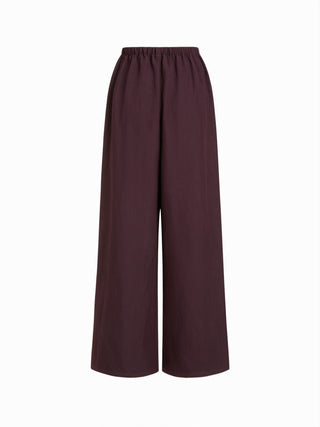 Square Neck Oversized Cami Top & Mid Rise Wide Leg Trousers Set