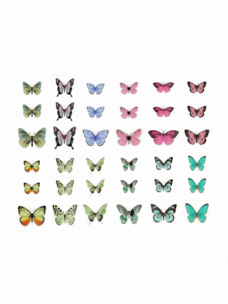 36PCS BUTTERFLY PATTERN WALL STICKERS
