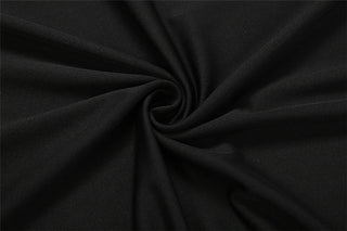 Long sleeve high neck backless self tie maxi dress