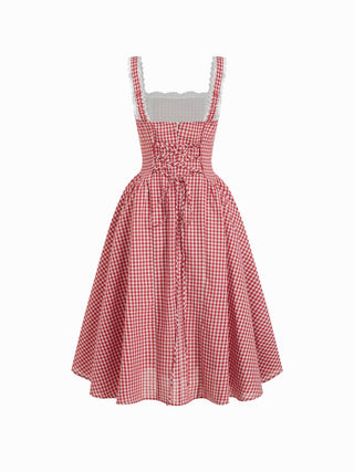 Cotton-blend Sculptural Sweetheart Ditsy Floral Lace Up Ruffled Maxi Dress