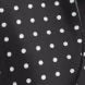 Sweetheart Neckline Polka Dot Lace Trim Knotted Cami Top