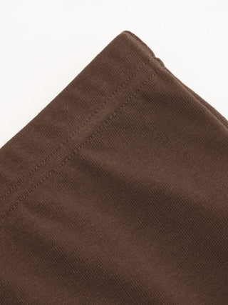 Knit Fabric CDR Low Rise Micro Shorts  For Daily Casual