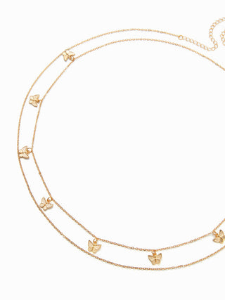 BUTTERFLY LAYERED WAIST CHAIN