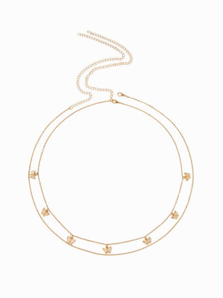 BUTTERFLY LAYERED WAIST CHAIN