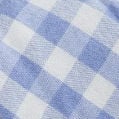 Cotton Button Top &  Gingham A-line Maxi Skirt Set