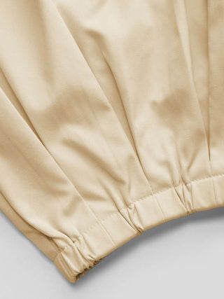 Low Rise Drawstring Balloon Trousers
