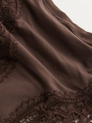 Low Rise Lace Trim Bikini Panty