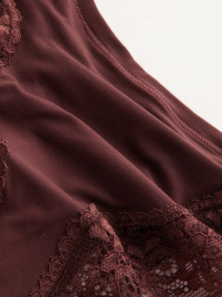 Low Rise Lace Trim Bikini Panty