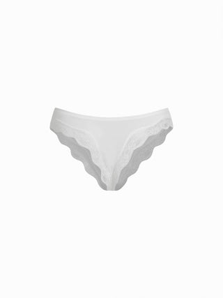 Low Rise Lace Trim Bikini Panty
