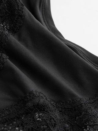 Low Rise Lace Trim Bikini Panty