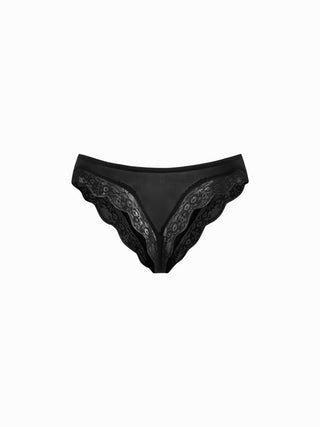 Low Rise Lace Trim Bikini Panty