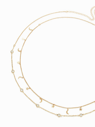 MOON & STAR & RHINESTONE WAIST CHAIN For Date Party/Clubbing Vacation