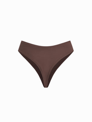 Jersey Low Rise Semi-transparent Slim Brief For Home