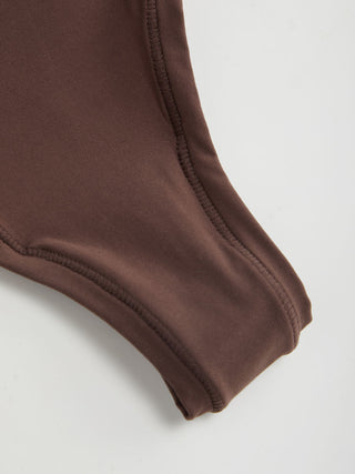Jersey Low Rise Semi-transparent Slim Brief For Home