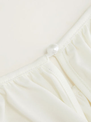 Draped Ruched Round Neckline Sleeveless Top