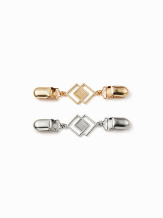 2PCS KNOT SWEATER CLIP