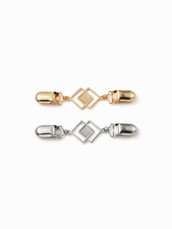 2PCS KNOT SWEATER CLIP