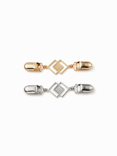 2PCS KNOT SWEATER CLIP