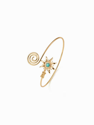 SUN & SPIRAL ARM CUFF