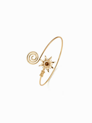 SUN & SPIRAL ARM CUFF