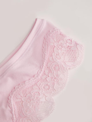 Jersey Jersey U-neckline Lace Trim Lingerie Set For Bedroom