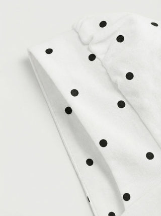 Cotton-blend Sweetheart Puff Sleeve Ruched Tiered Mini Dress