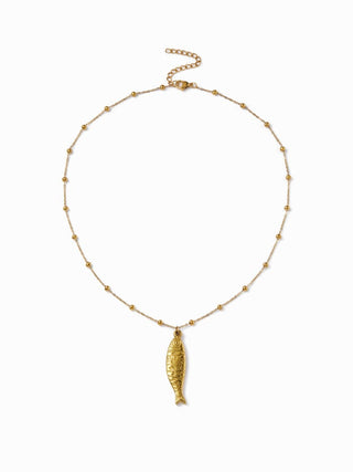 FISH PENDANT NECKLACE